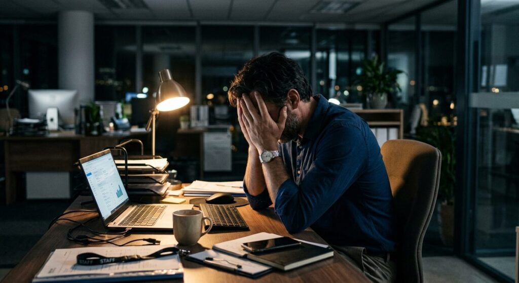 Arbetsburnout: tecken, orsaker och återhämtning
